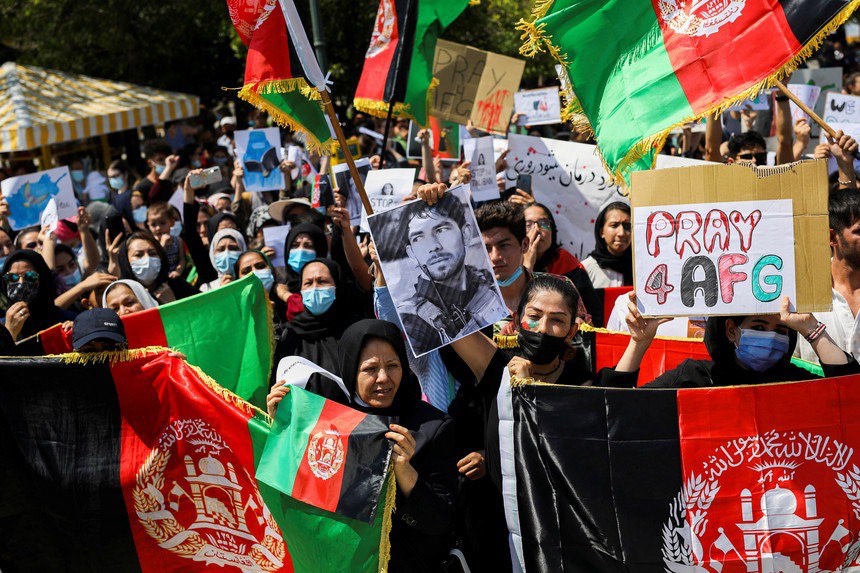 Image for Solidaridad feminista internacional con las mujeres y el pueblo de Afganistán: No a los talibanes ¡No a los imperialistas!